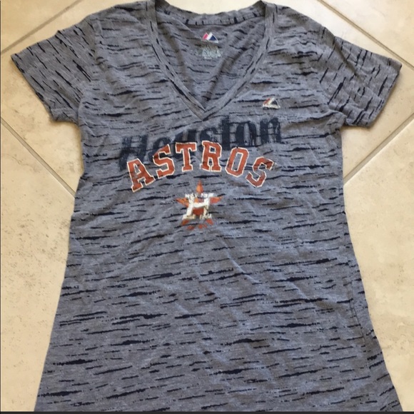 Majestic Tops - Majestic Brand Houston Astros Tee (Never Worn)